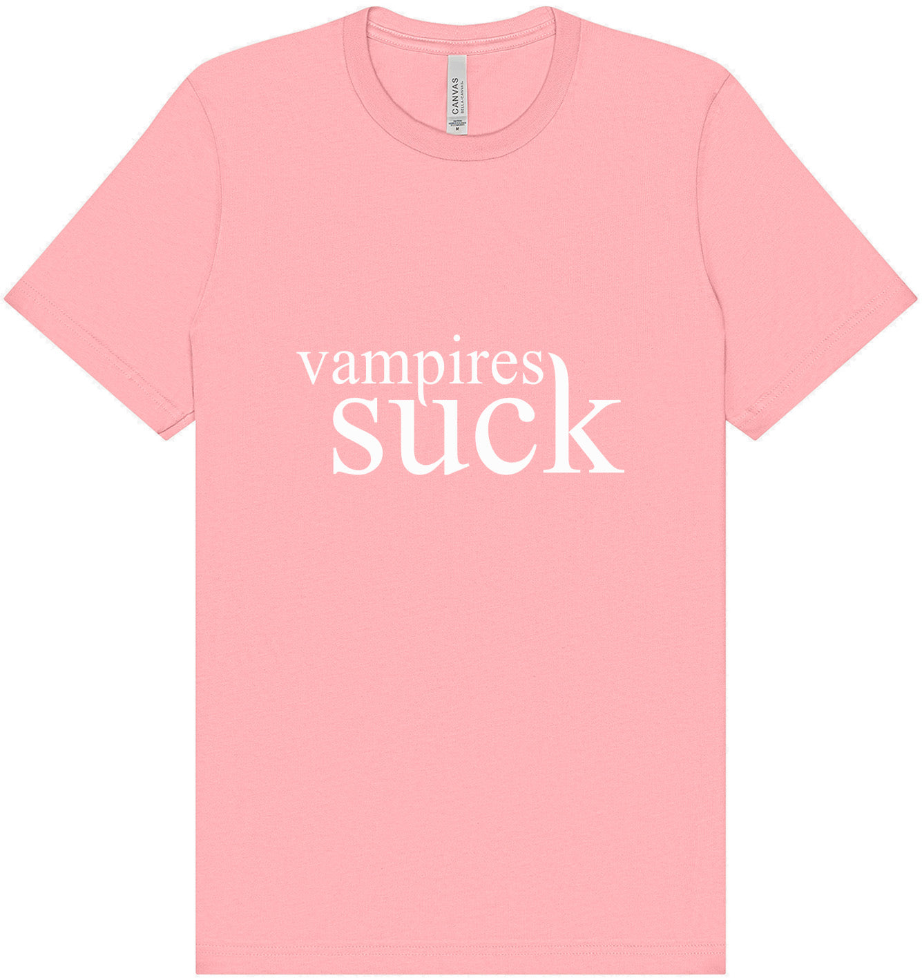 Vampires Suck Adult Bella Canvas Shirt
