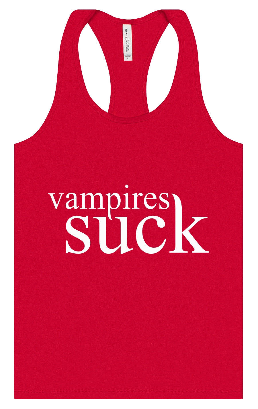 Vampires Suck Women's Racerback Tank