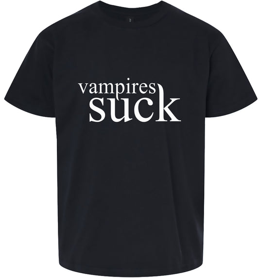 Vampires Suck Children's Gildan Soft Shirt