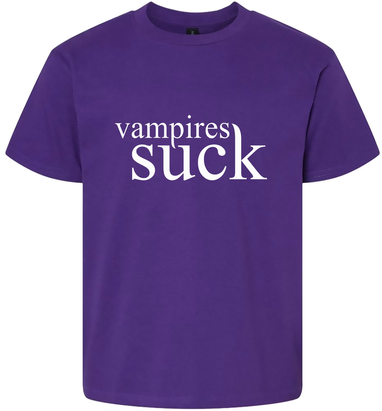 Vampires Suck Children's Gildan Soft Shirt