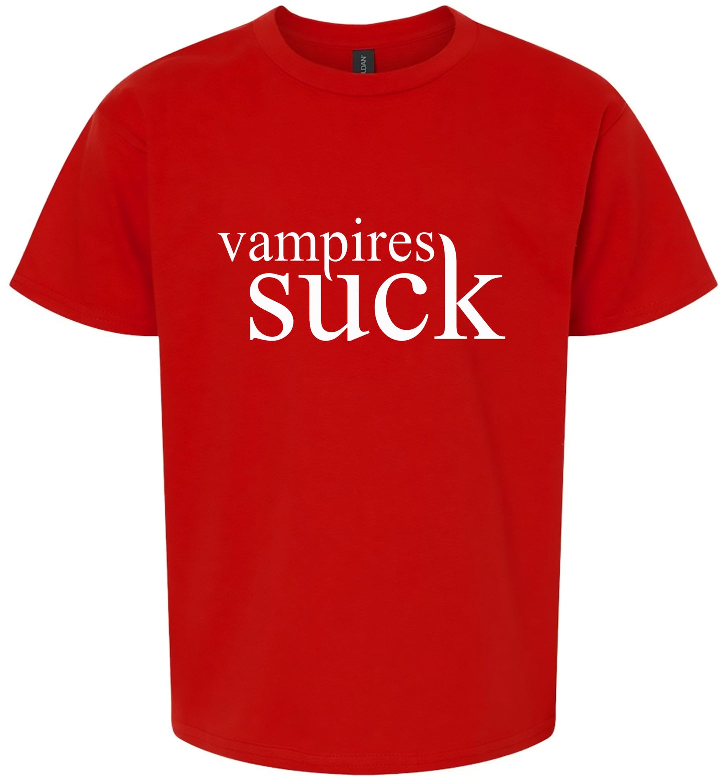 Vampires Suck Children's Gildan Soft Shirt