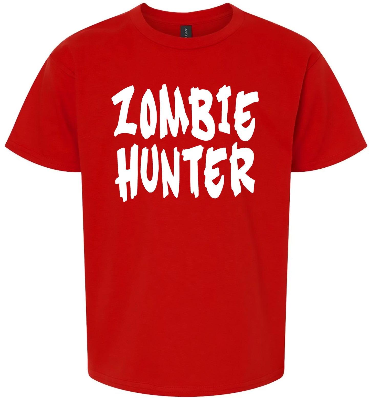 Zombie Hunter Children's Gildan Soft Shirt