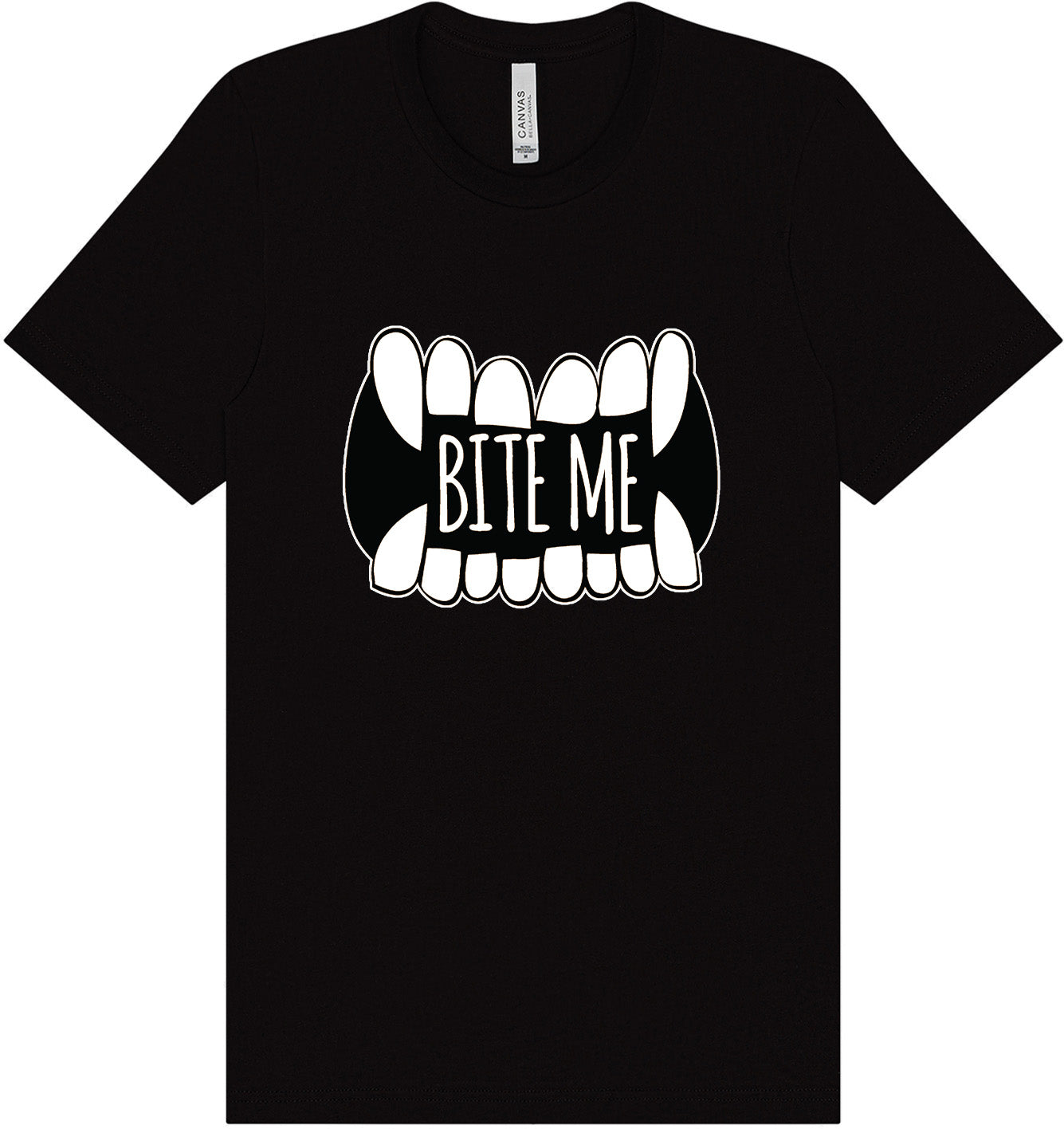 Bite Me Adult Bella Canvas Shirt