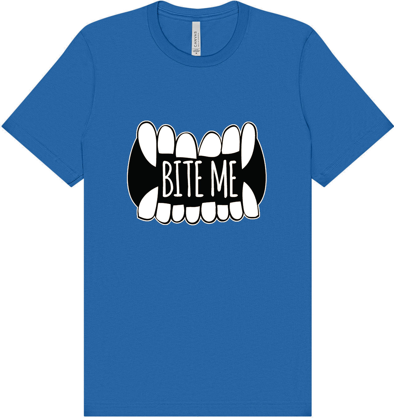 Bite Me Adult Bella Canvas Shirt