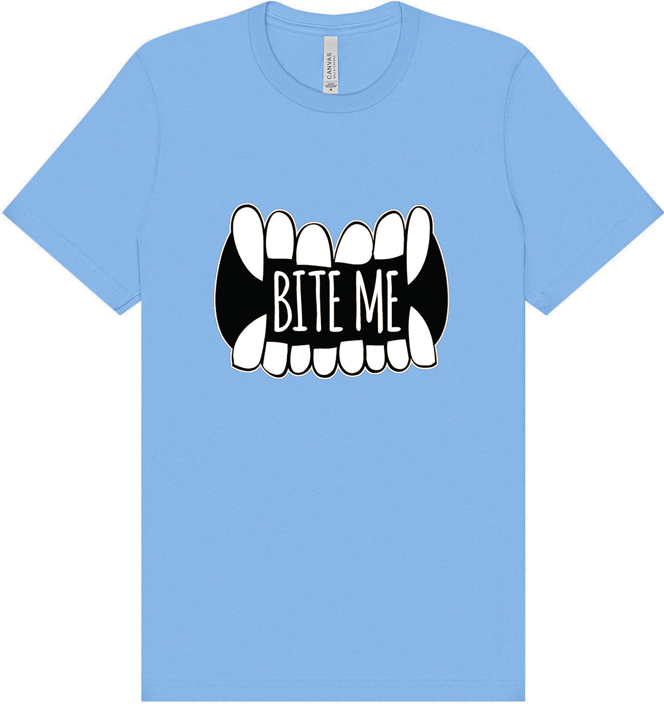 Bite Me Adult Bella Canvas Shirt
