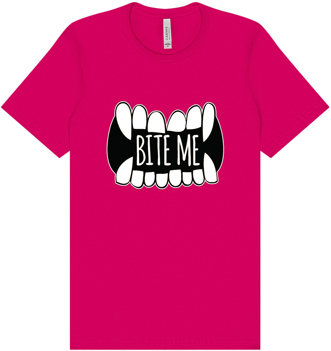 Bite Me Adult Bella Canvas Shirt