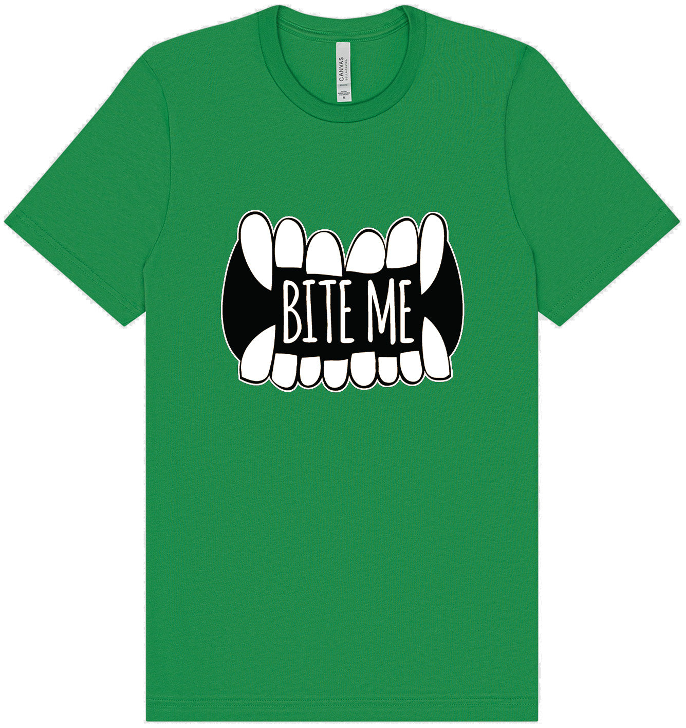 Bite Me Adult Bella Canvas Shirt