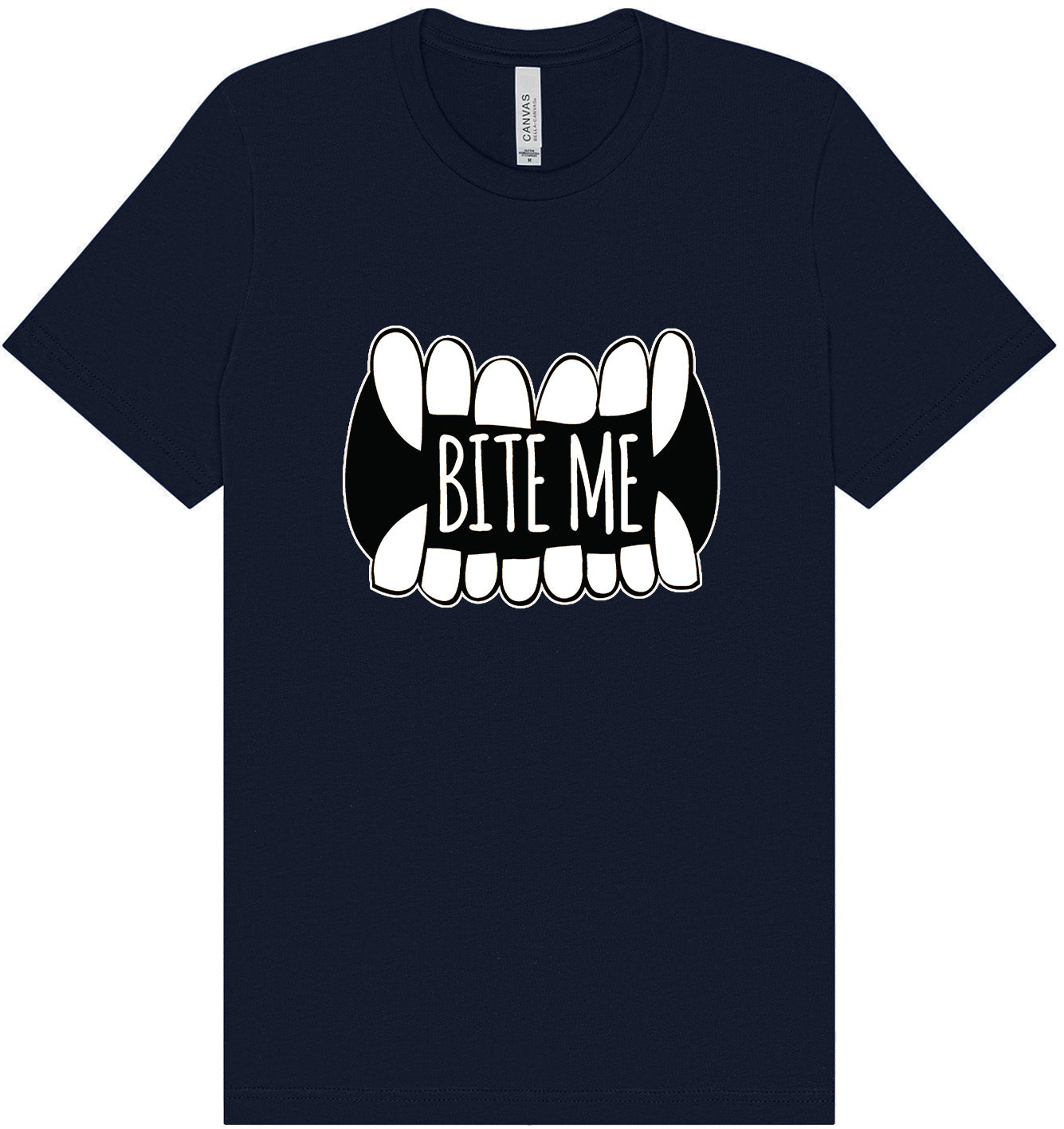 Bite Me Adult Bella Canvas Shirt
