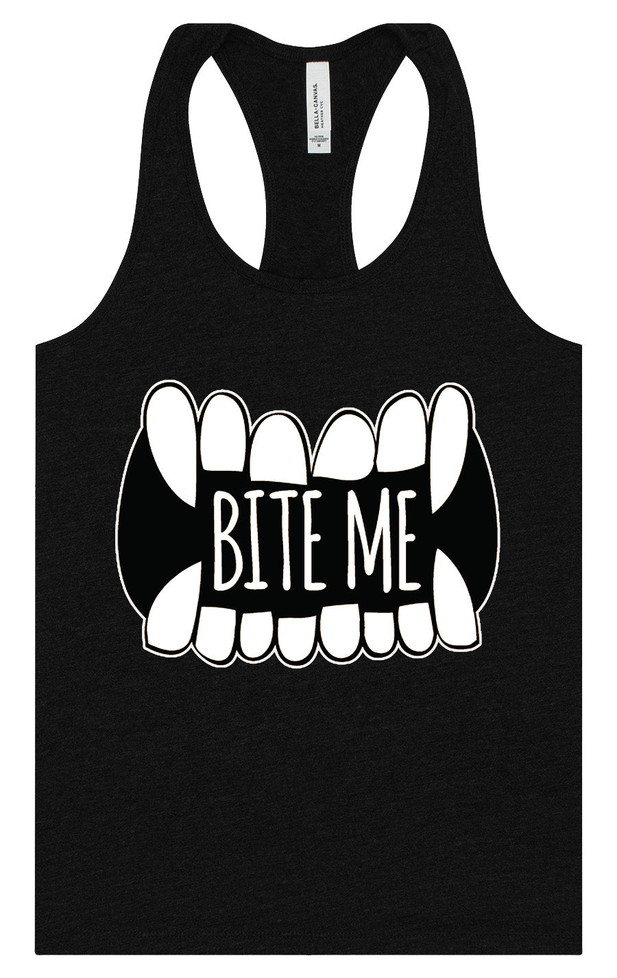 Bite Me Women's Racerback Tank