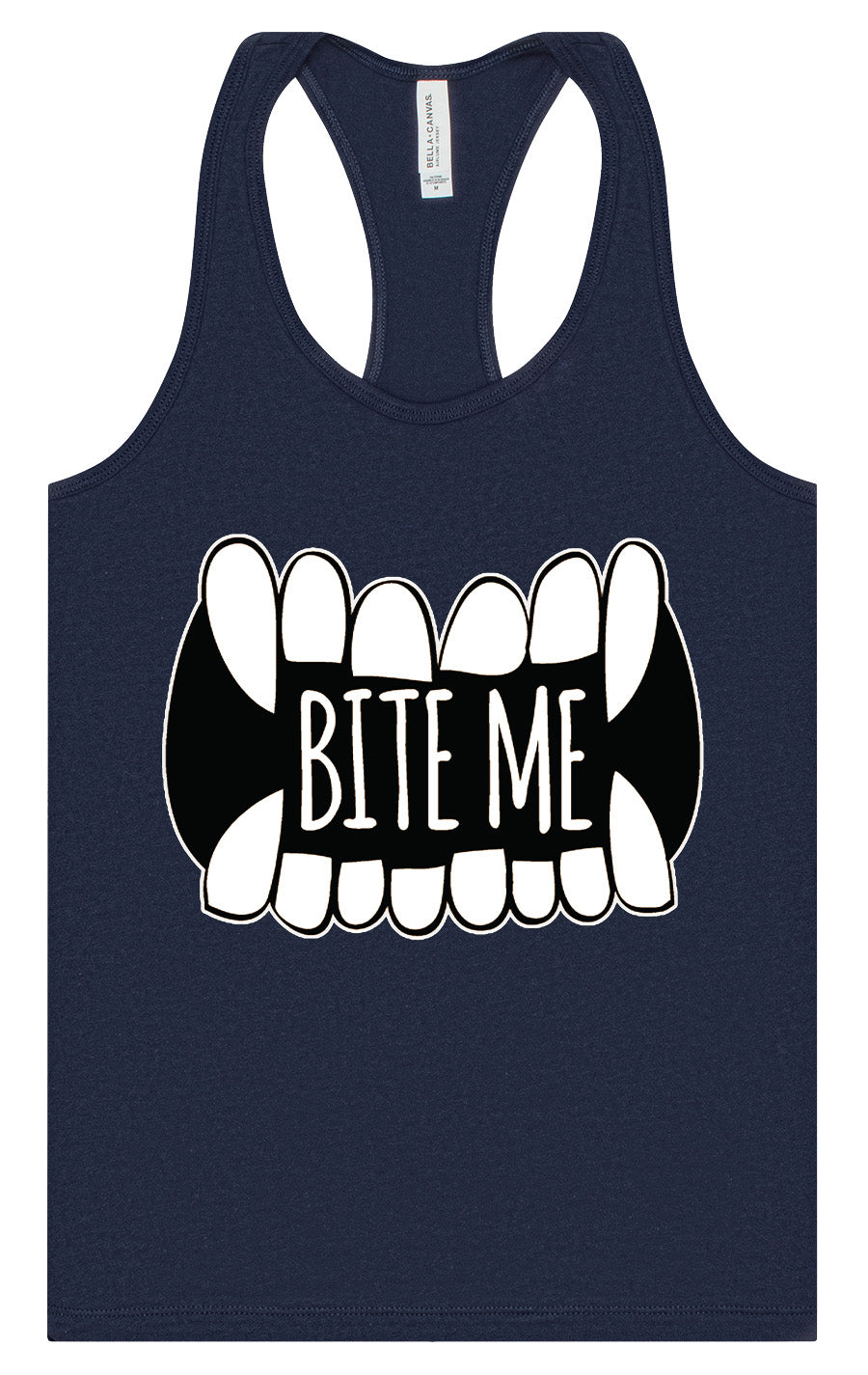 Bite Me Women's Racerback Tank