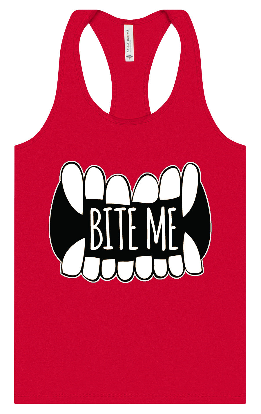 Bite Me Women's Racerback Tank