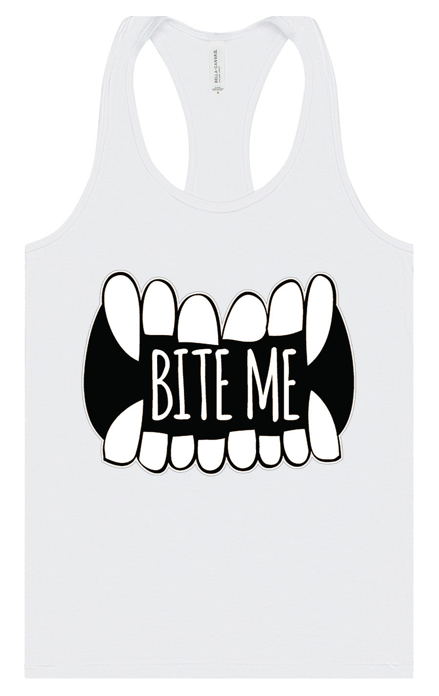 Bite Me Women's Racerback Tank