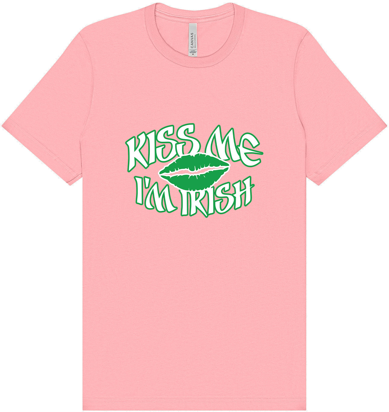 Kiss Me I'm Irish Adult Bella Canvas Shirt