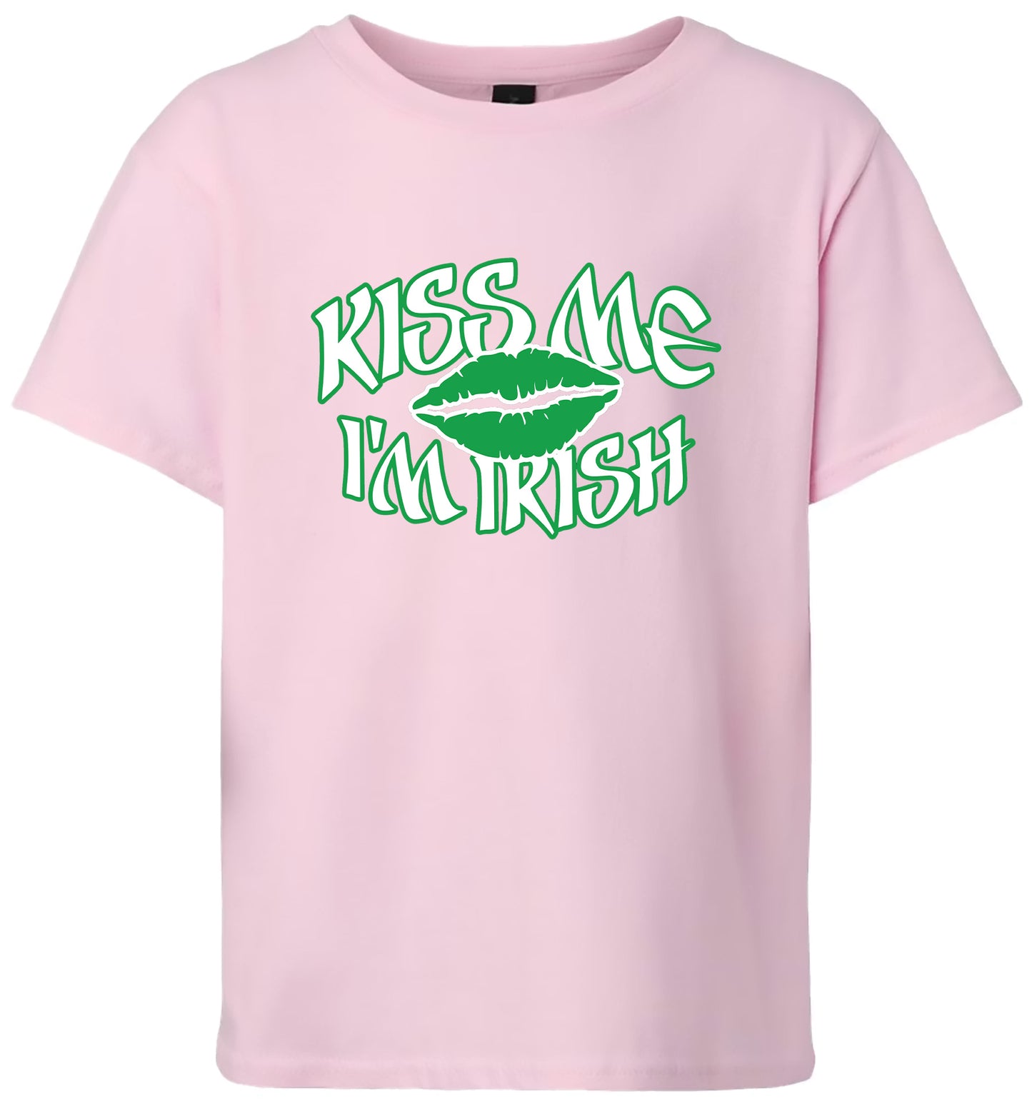 Kiss Me I'm Irish Children's Gildan Soft Shirt