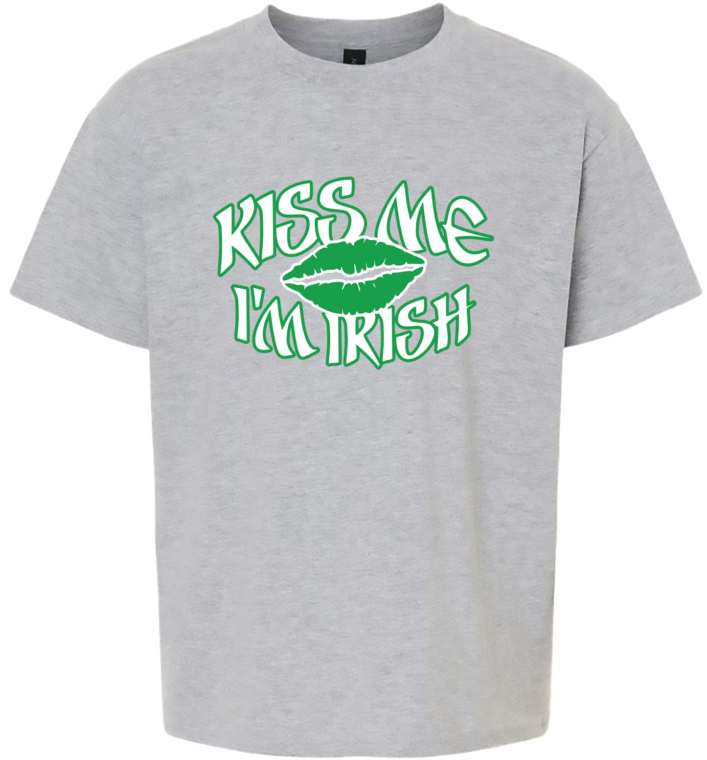 Kiss Me I'm Irish Children's Gildan Soft Shirt