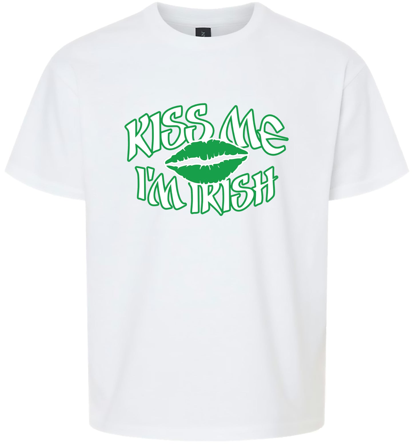 Kiss Me I'm Irish Children's Gildan Soft Shirt