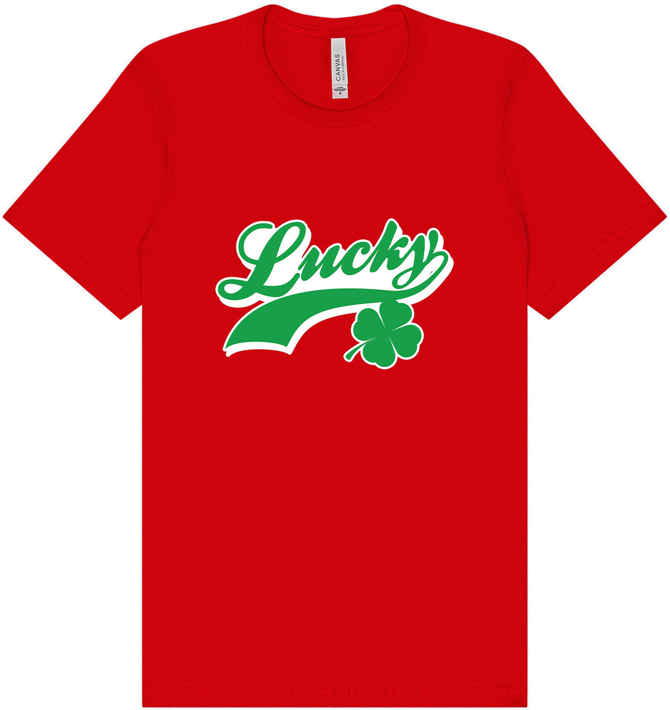 Lucky Swoosh Adult Bella Canvas Shirt