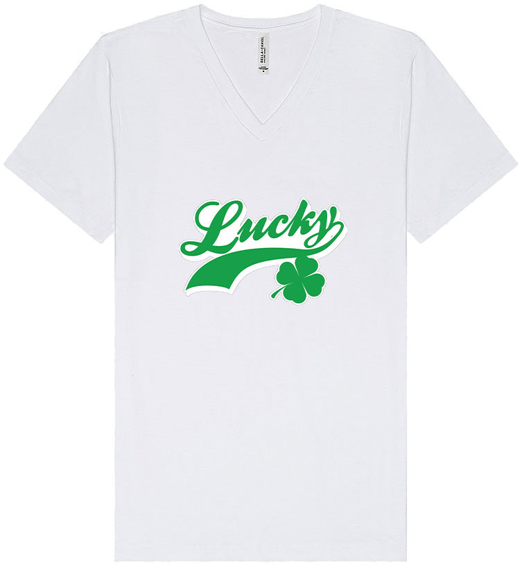 Lucky Swoosh Unisex V-Neck Shirt