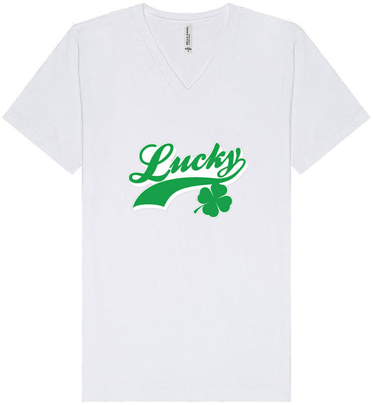 Lucky Swoosh Unisex V-Neck Shirt