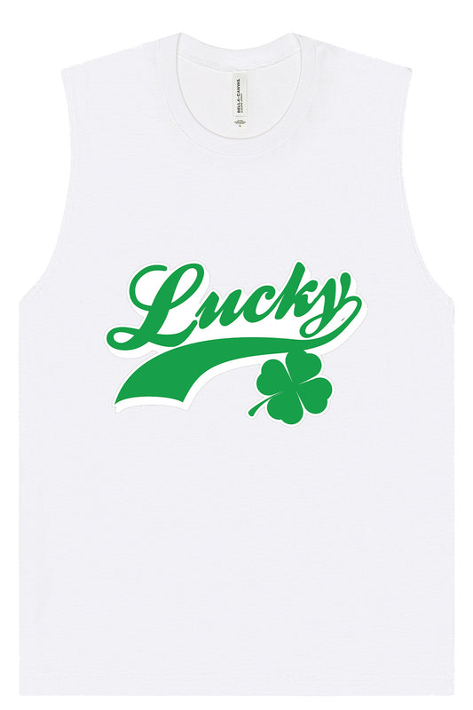 Lucky Swoosh Muscle Tank