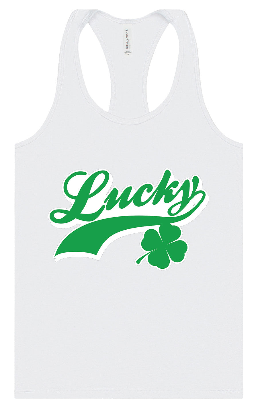 Lucky Swoosh Women's Racerback Tank