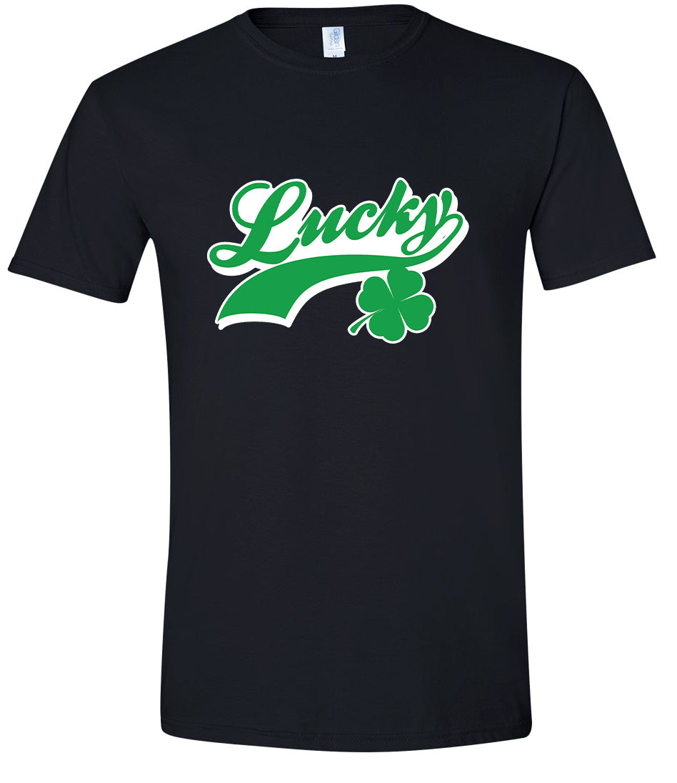 Lucky Swoosh Adult Gildan Soft Shirt