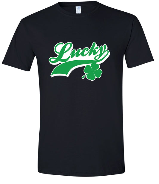 Lucky Swoosh Adult Gildan Soft Shirt