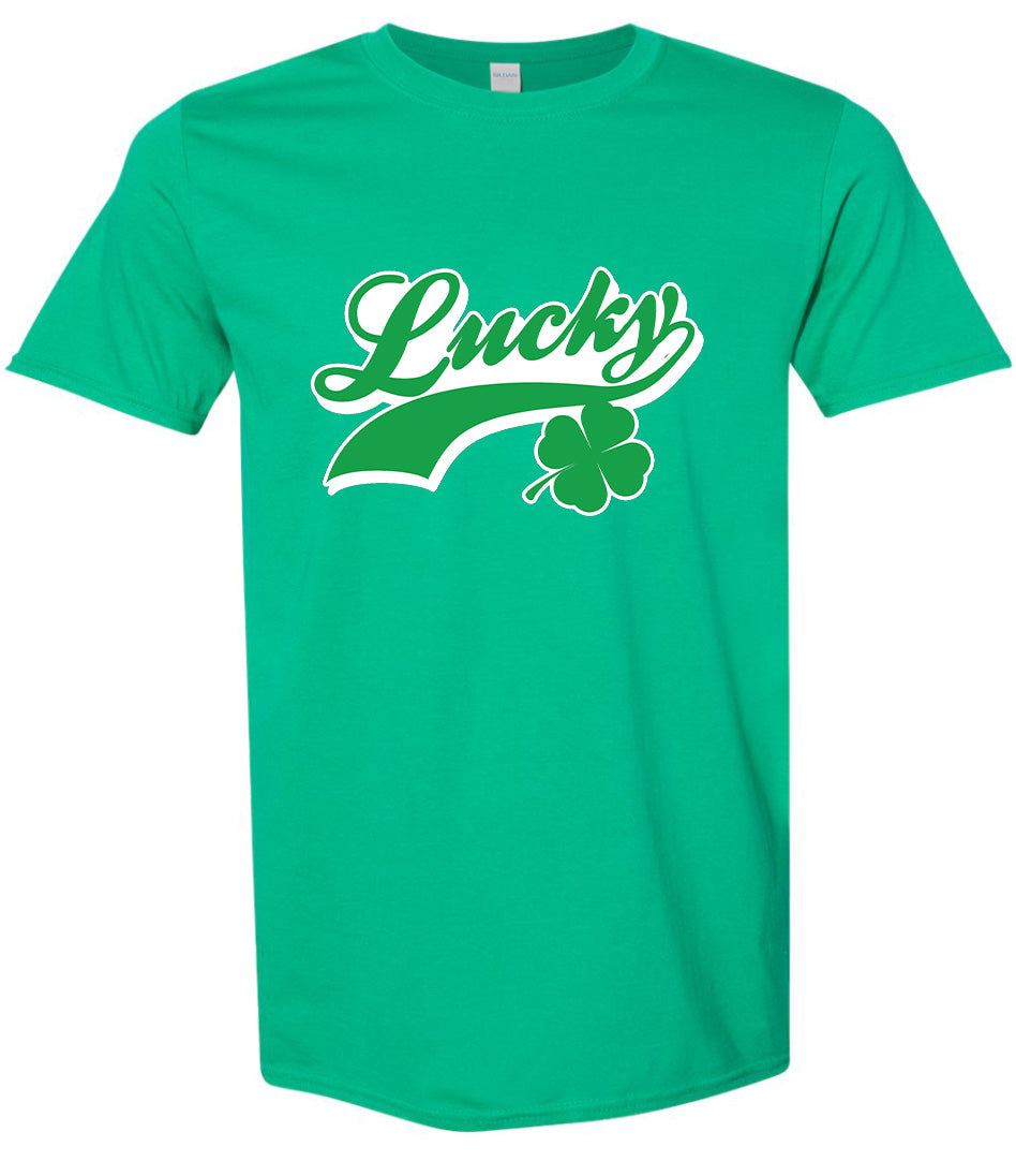 Lucky Swoosh Adult Gildan Soft Shirt