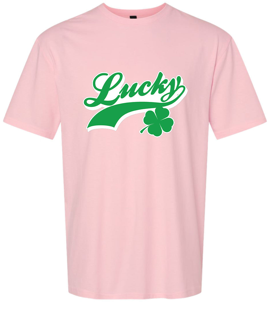 Lucky Swoosh Adult Gildan Soft Shirt
