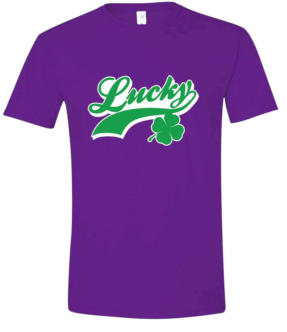 Lucky Swoosh Adult Gildan Soft Shirt