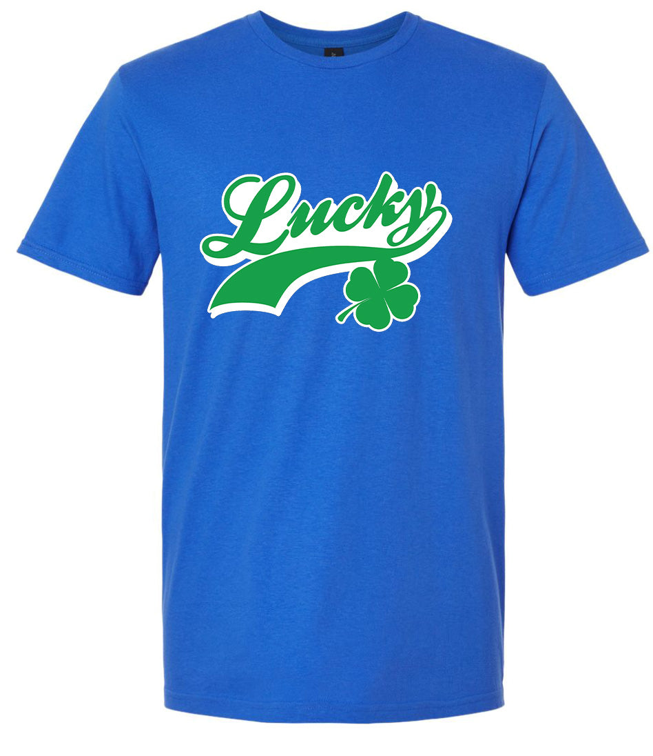 Lucky Swoosh Adult Gildan Soft Shirt