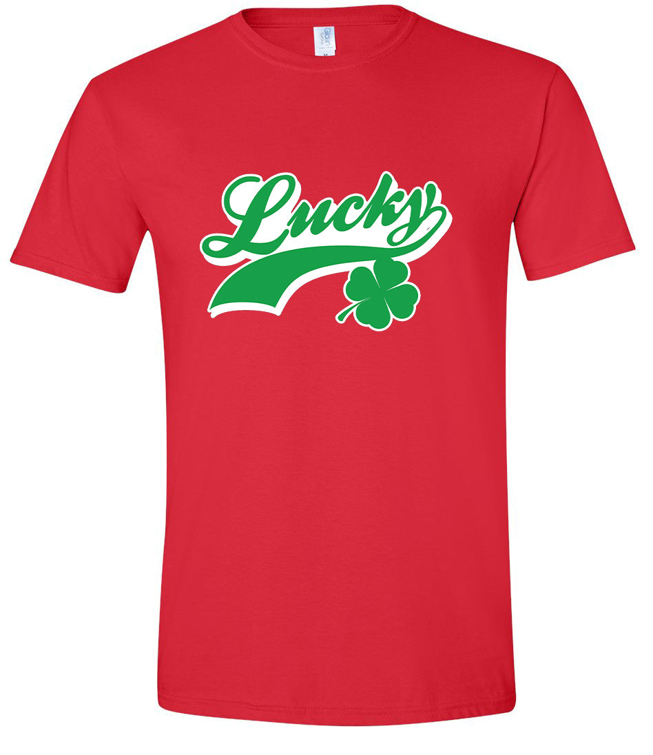 Lucky Swoosh Adult Gildan Soft Shirt