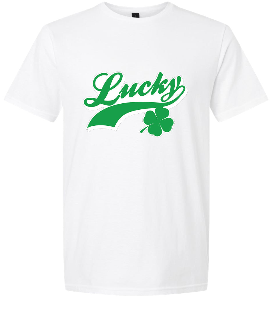 Lucky Swoosh Adult Gildan Soft Shirt