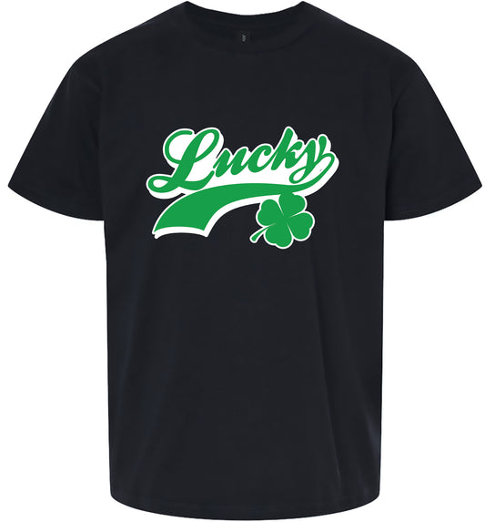 Lucky Swoosh Children's Gildan Soft Shirt
