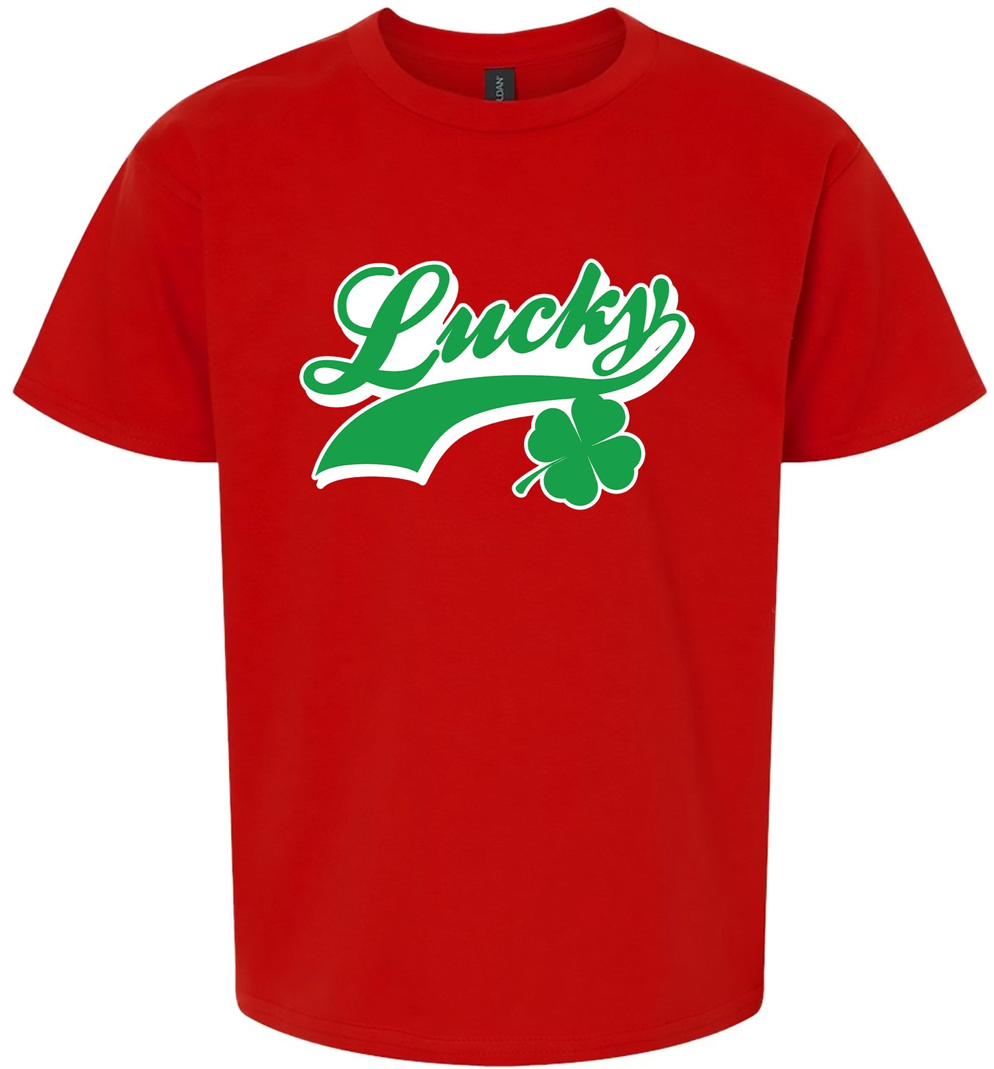 Lucky Swoosh Children's Gildan Soft Shirt