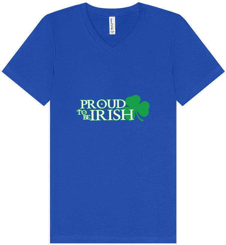 Proud to Be Irish Unisex V-Neck Shirt