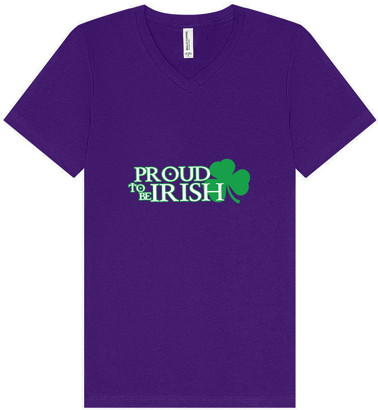 Proud to Be Irish Unisex V-Neck Shirt