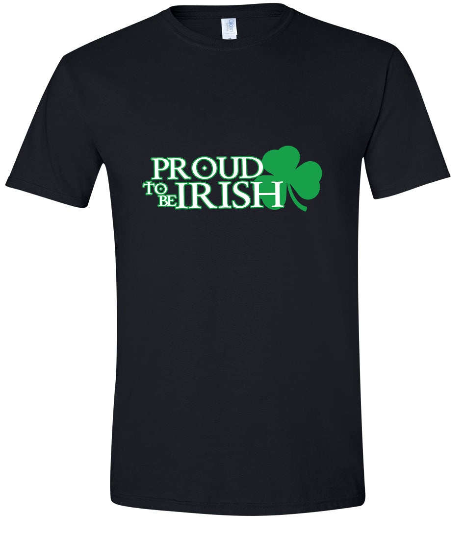 Proud to Be Irish Adult Gildan Soft Shirt