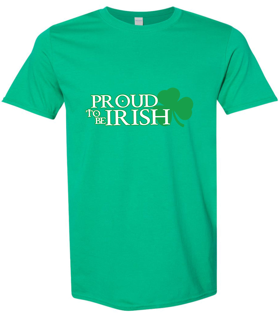 Proud to Be Irish Adult Gildan Soft Shirt