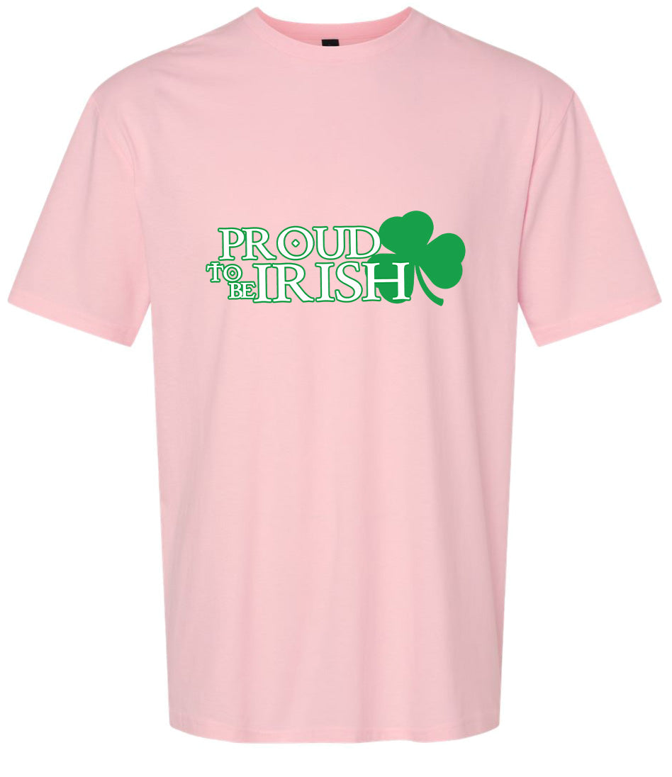 Proud to Be Irish Adult Gildan Soft Shirt