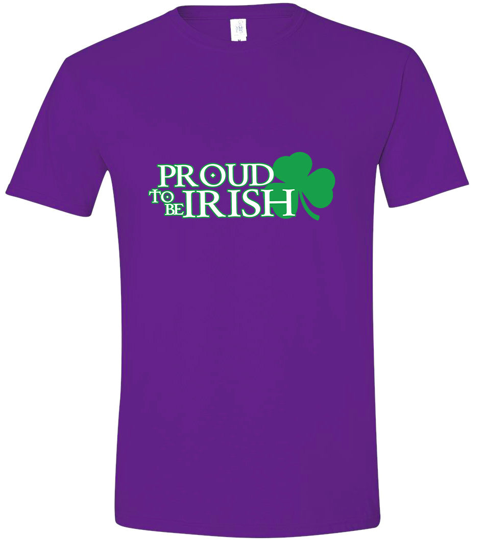 Proud to Be Irish Adult Gildan Soft Shirt