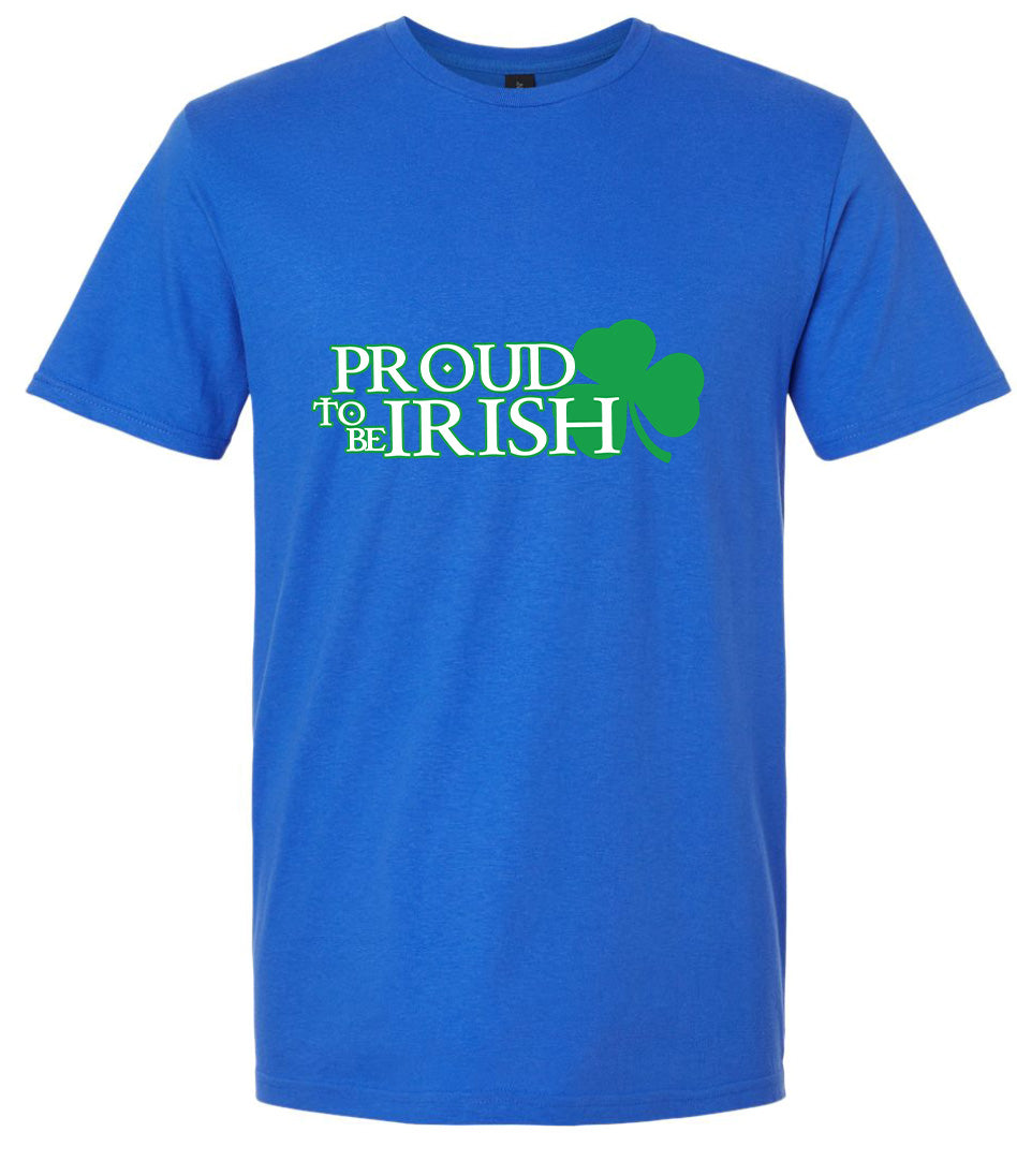 Proud to Be Irish Adult Gildan Soft Shirt
