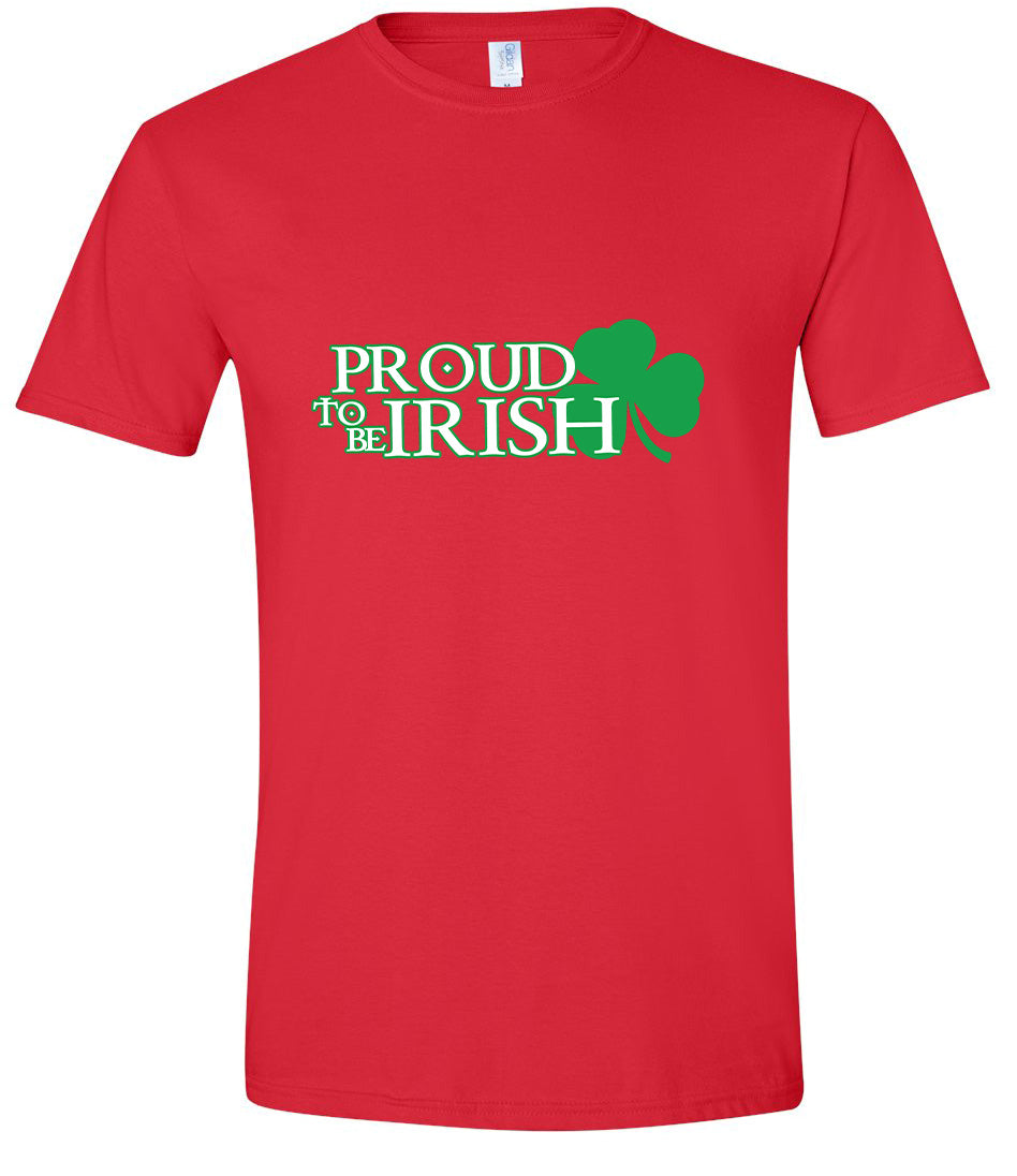 Proud to Be Irish Adult Gildan Soft Shirt