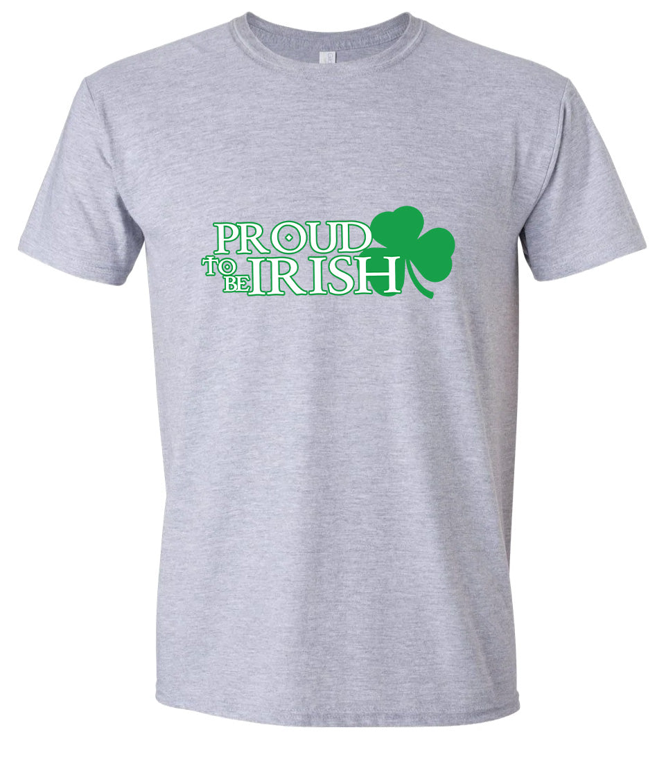 Proud to Be Irish Adult Gildan Soft Shirt
