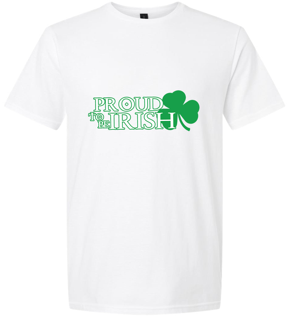 Proud to Be Irish Adult Gildan Soft Shirt