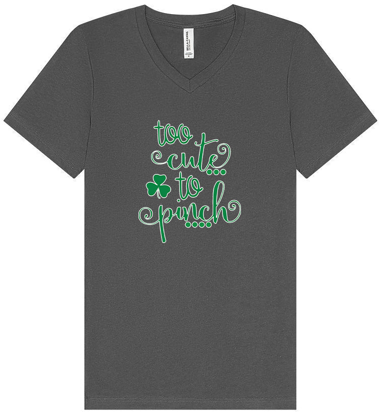 Too Cute to Pinch Unisex V-Neck Shirt