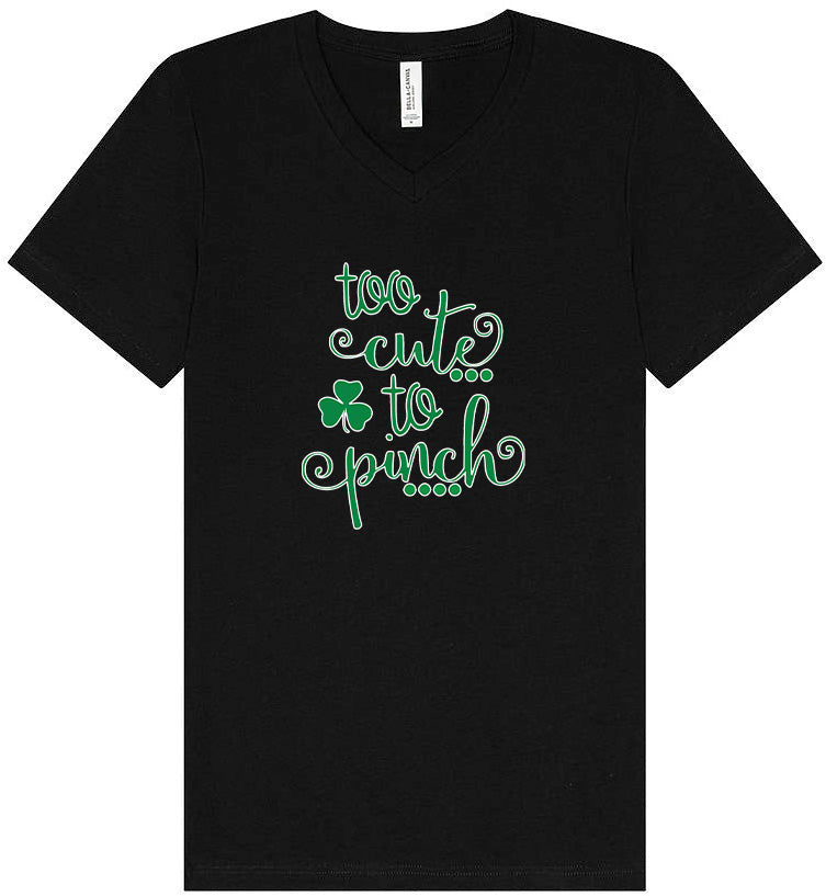 Too Cute to Pinch Unisex V-Neck Shirt