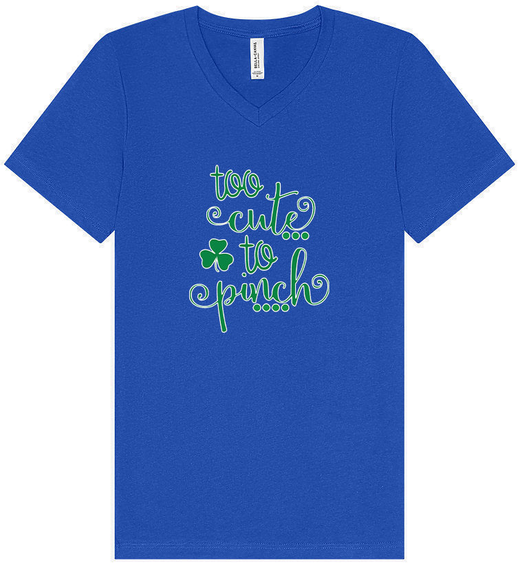 Too Cute to Pinch Unisex V-Neck Shirt