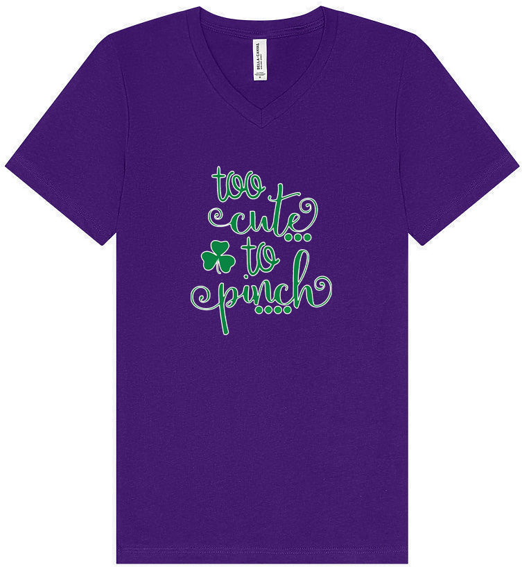 Too Cute to Pinch Unisex V-Neck Shirt
