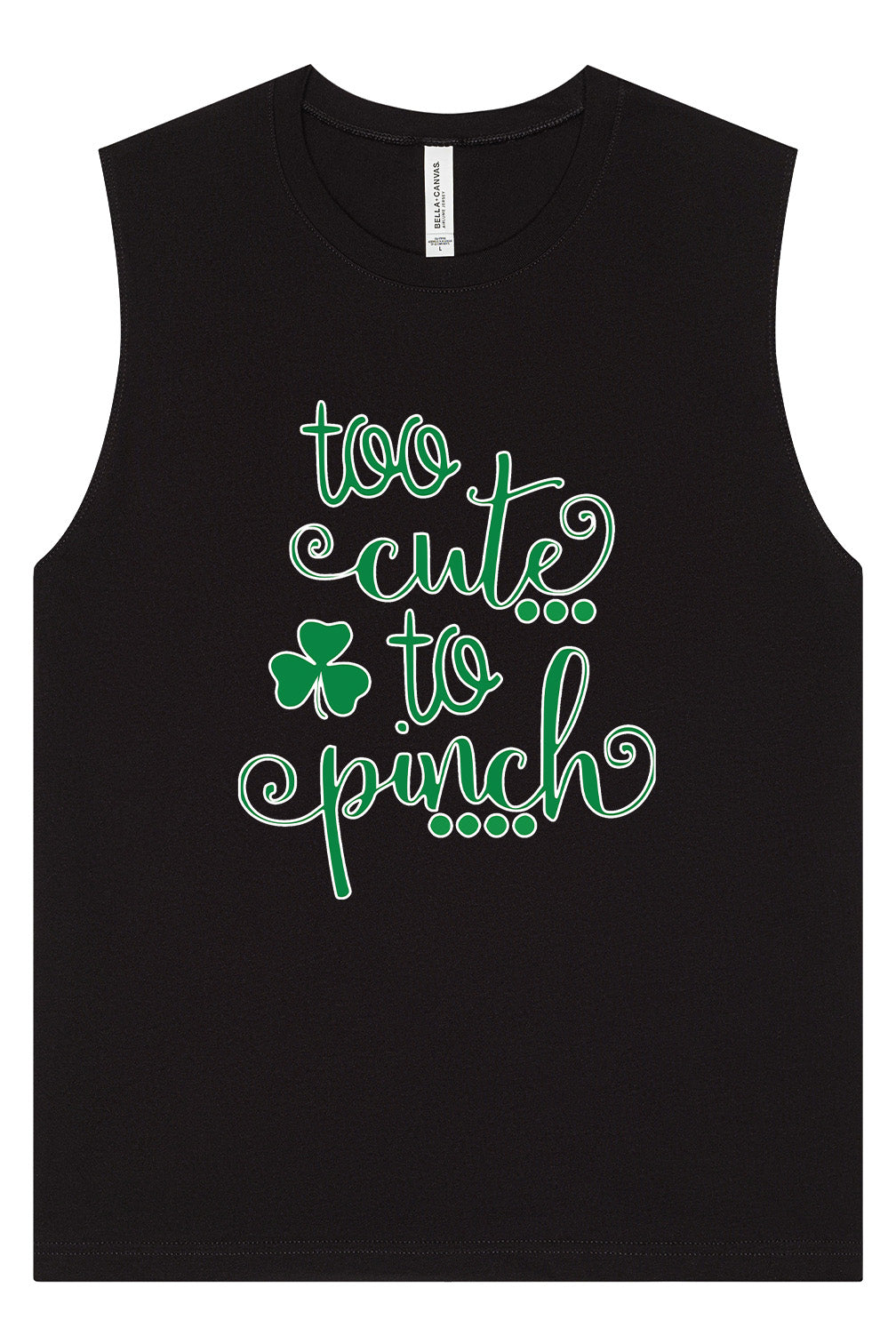 Too Cute to Pinch Muscle Tank
